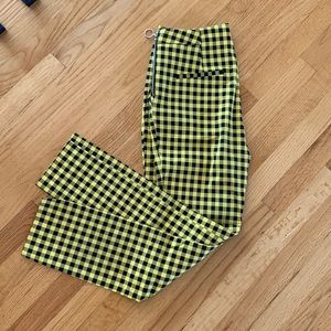 Zara checkered pants